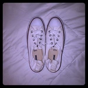 White Shoreline Converse women's 9.5